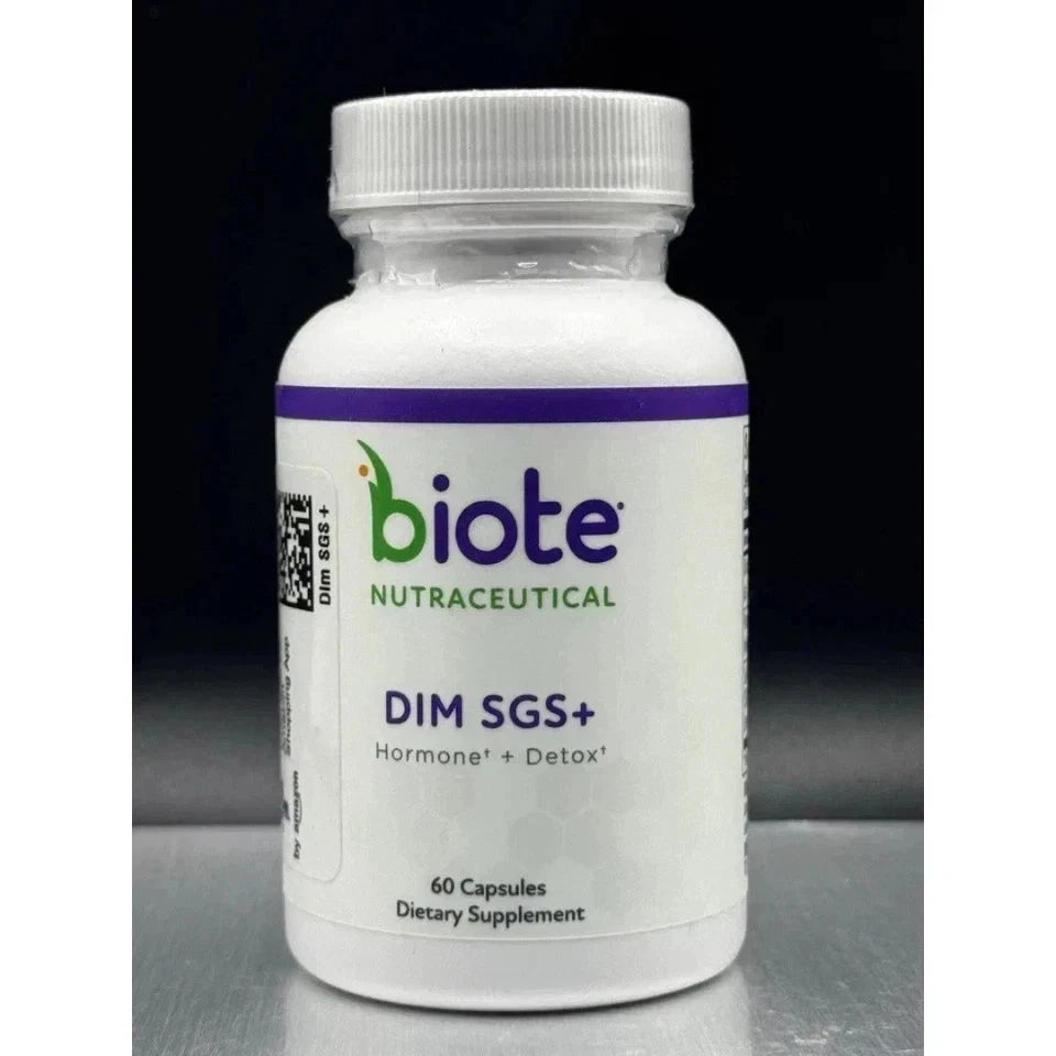Biote DIM SGS Plus Hormone & Flush Support 60 Capsules – New & Sealed